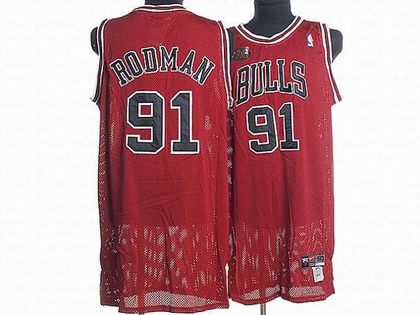 dennis rodman bulls jersey champion